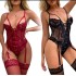 New European and American sexy lingerie, sexy sleepwear with lace embellishments, one-piece sheer sleepwear.
